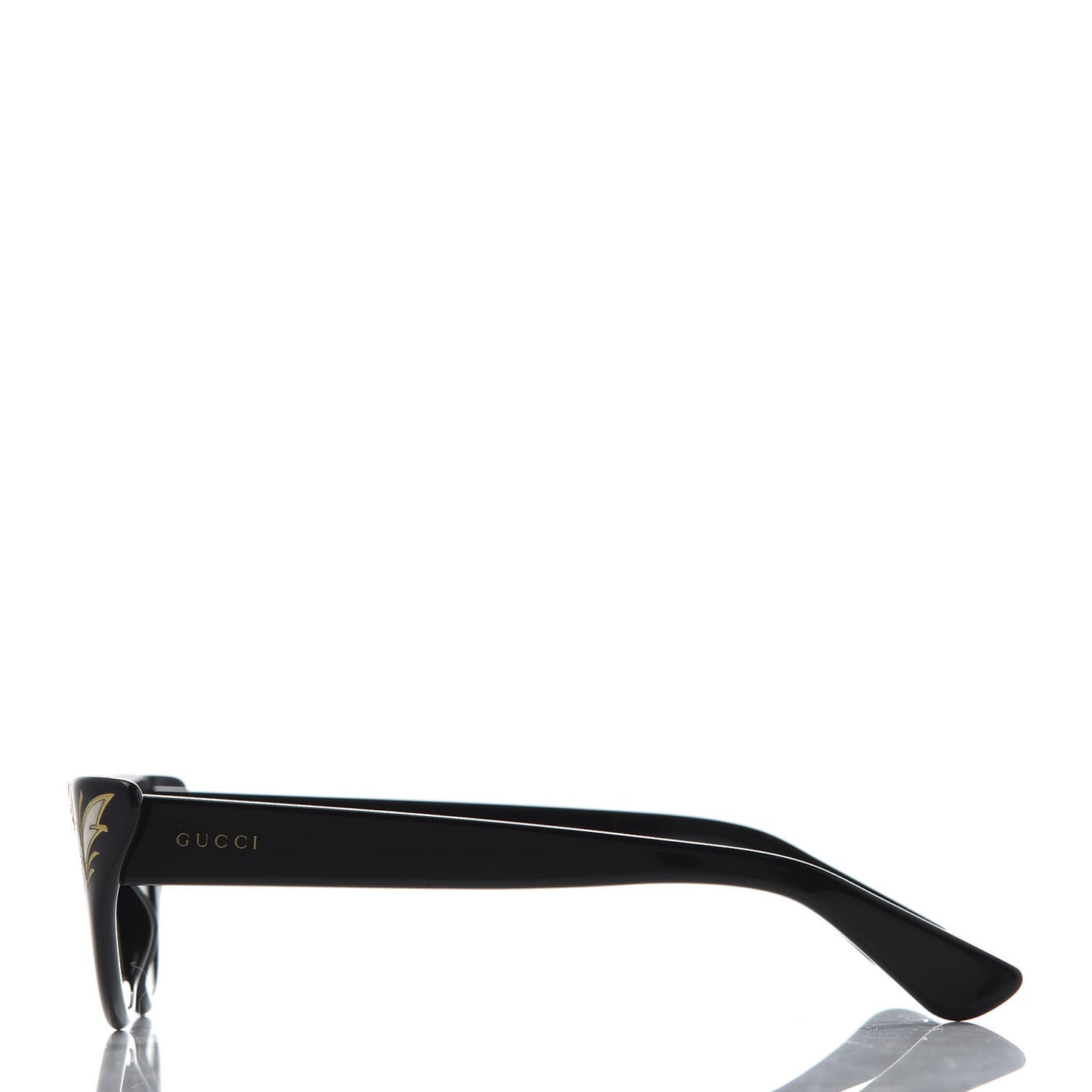 Acetate Cat Eye GG0089S Sunglasses Black