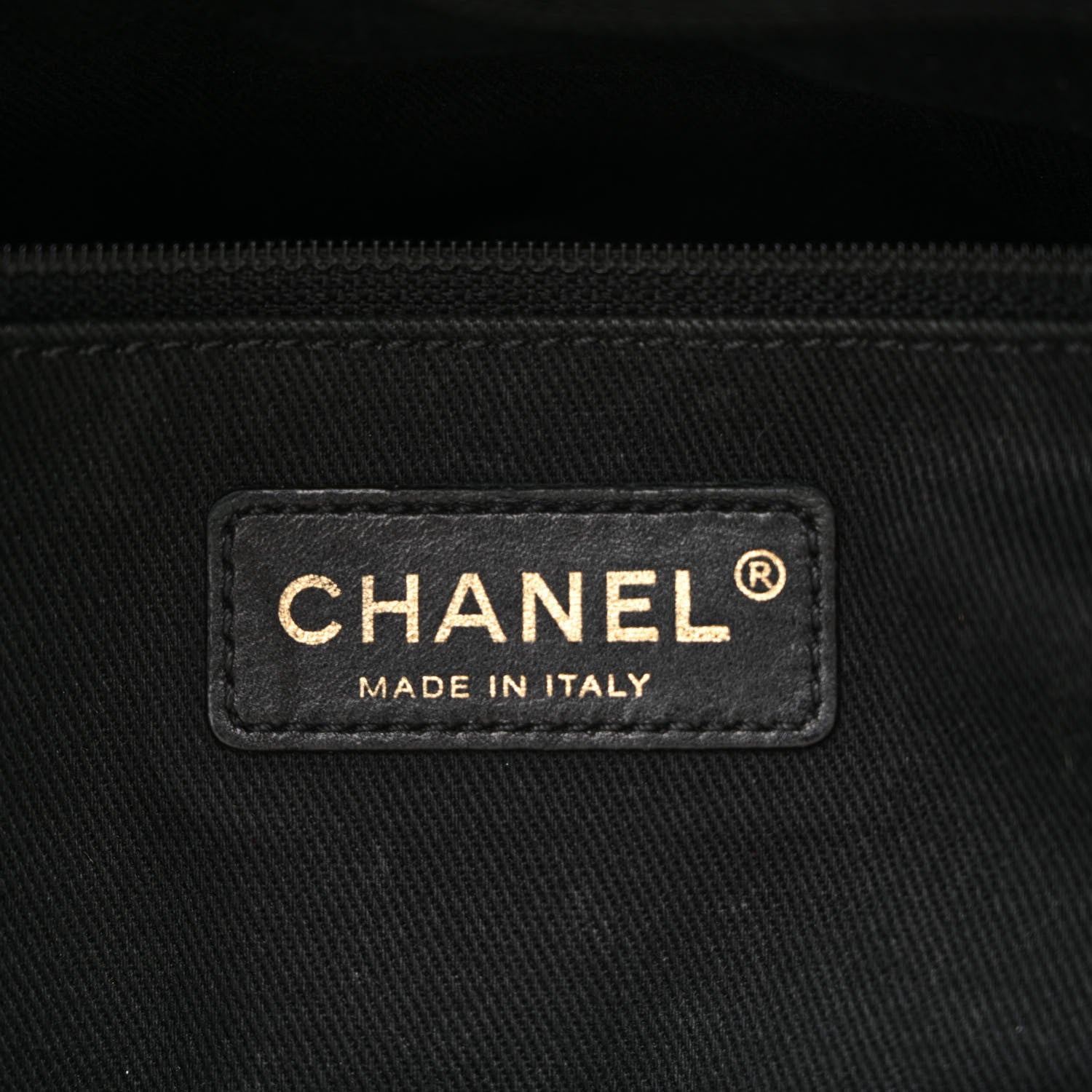 Chanel Caviar Quilted CC Timeless Soft Tote Black 6 of 10