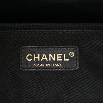 Chanel Caviar Quilted CC Timeless Soft Tote Black 6 of 10