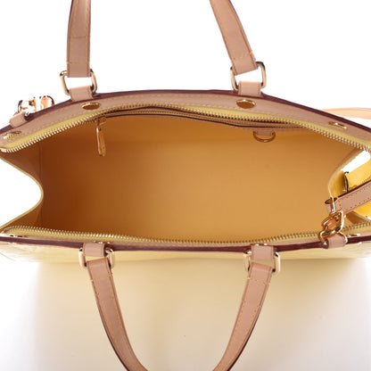 Louis Vuitton Vernis Brea MM Citrine 5 of 11