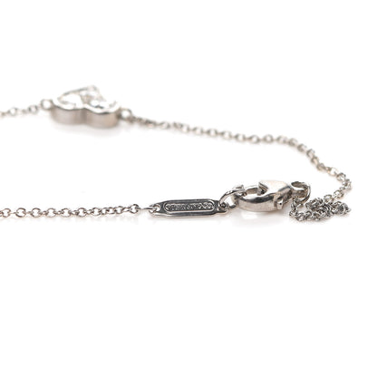 Tiffany Platinum Diamond Hearts Bracelet 4 of 6