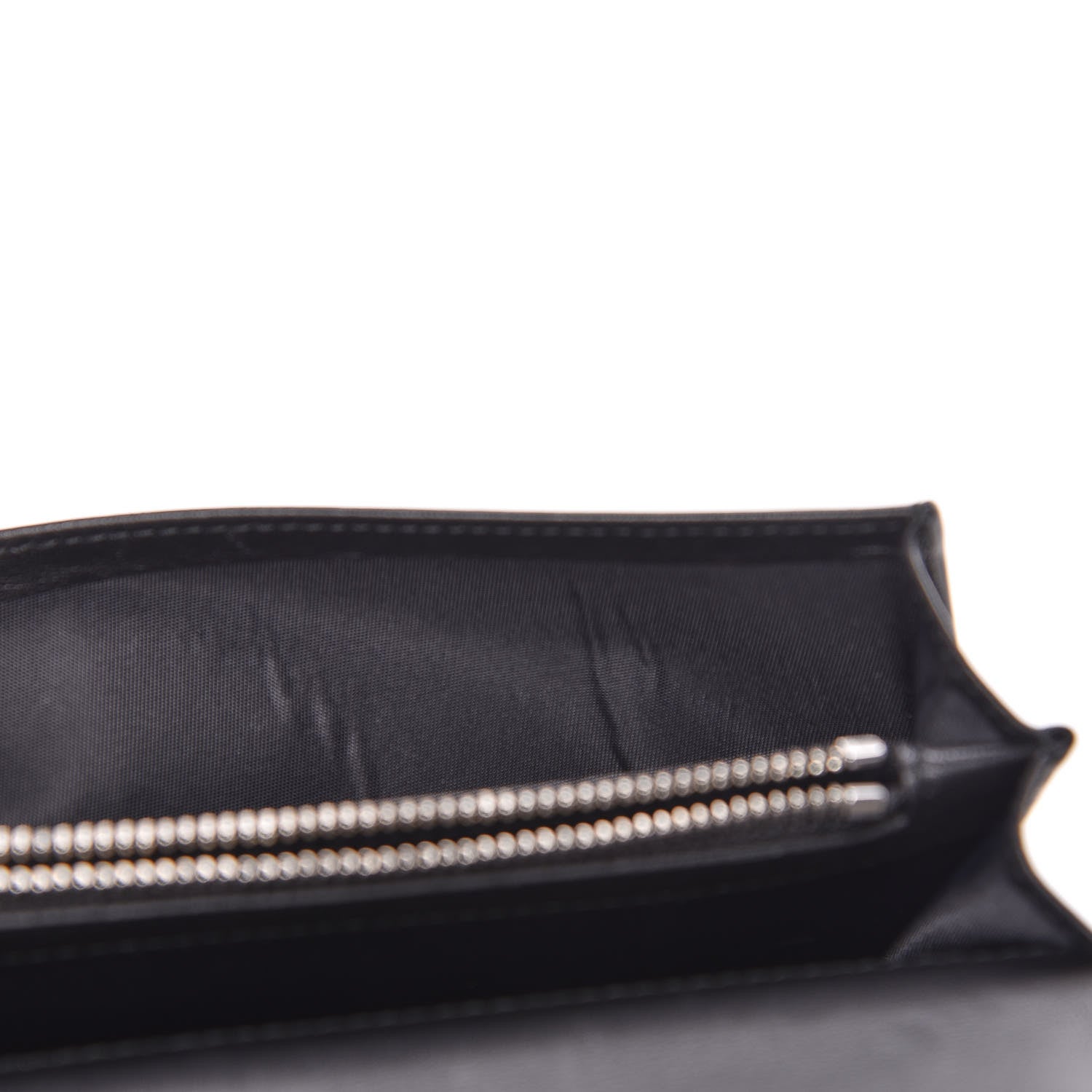 Christian Dior Patent Cannage Lady Dior Yen Wallet Black 13 of 14