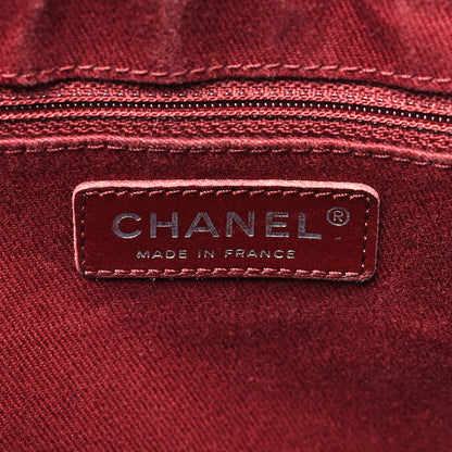 Chanel Caviar Large Half Moon Flap Navy 6 of 11