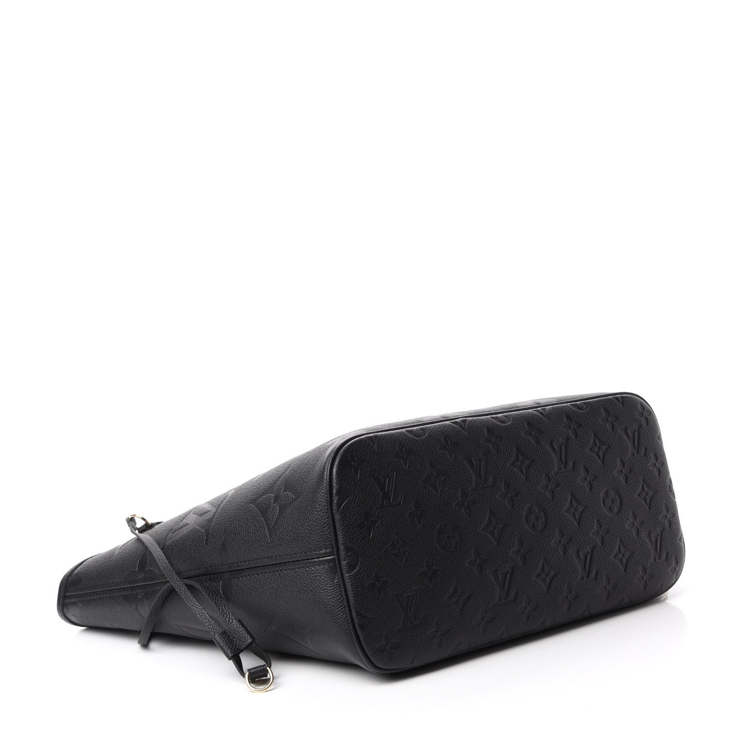 Louis Vuitton Empreinte Monogram Giant Neverfull MM Black 4 of 9