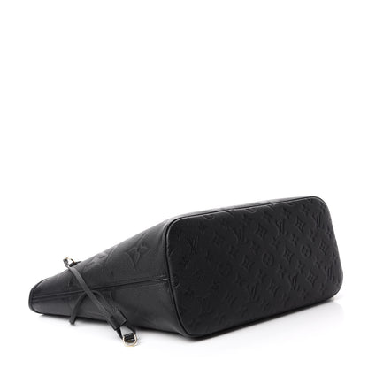 Louis Vuitton Empreinte Monogram Giant Neverfull MM Black 4 of 9