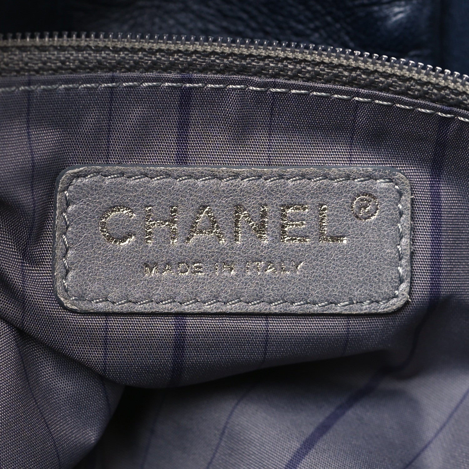 Chanel Lambskin Quilted Soft Squares Origami Accordion Flap Navy 6 of 9