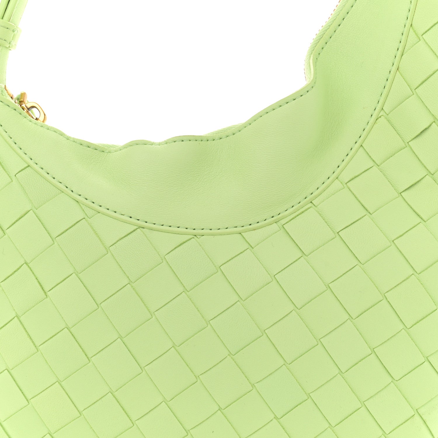 Bottega Veneta Nappa Intrecciato Small Drop Shoulder Bag Fennel 8 of 12