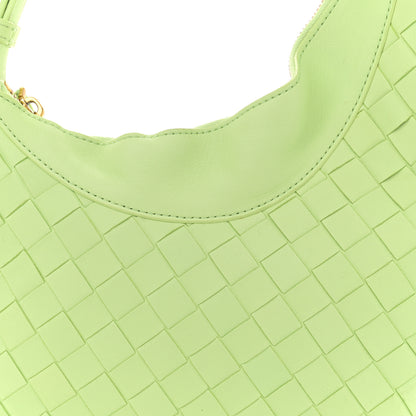 Bottega Veneta Nappa Intrecciato Small Drop Shoulder Bag Fennel 8 of 12
