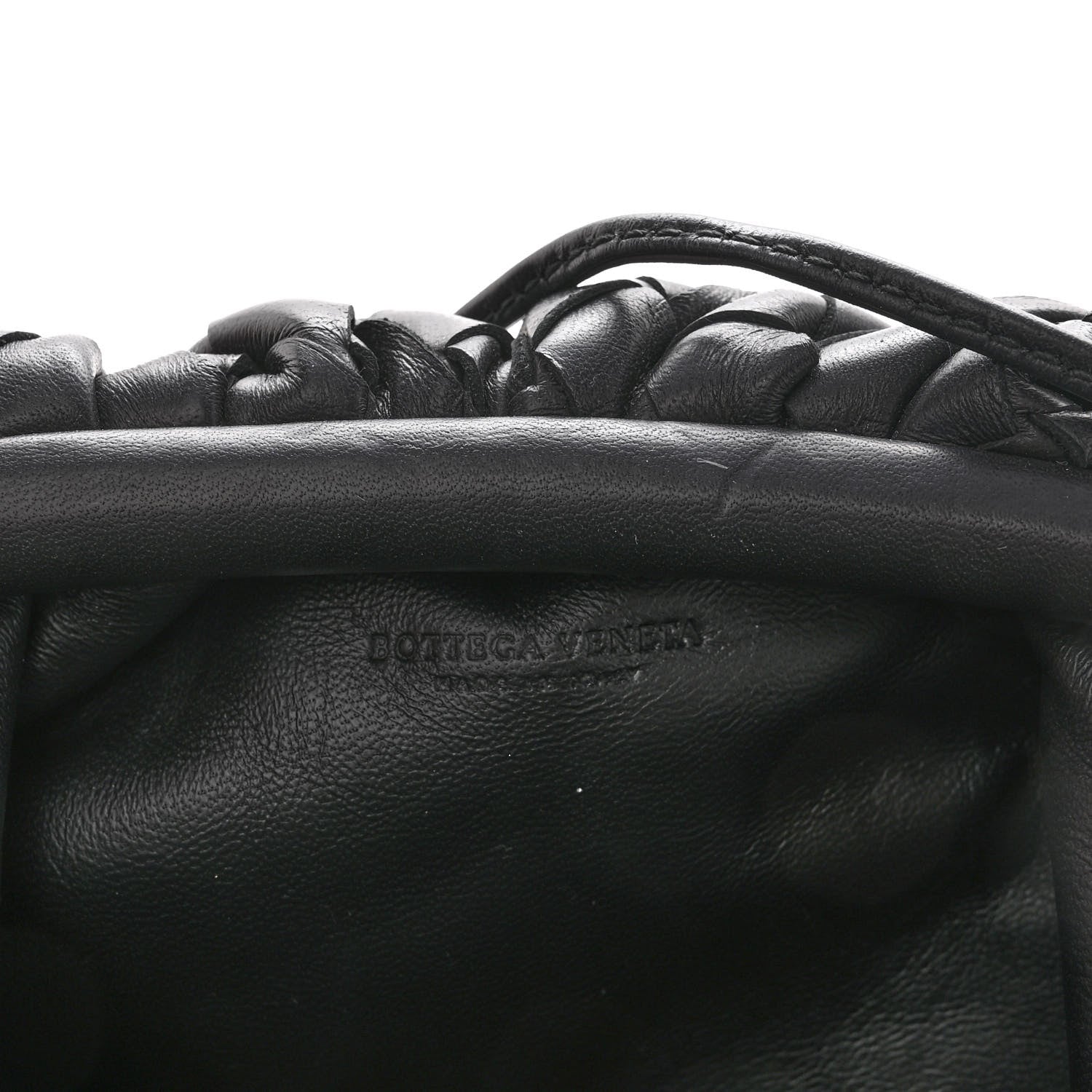 Bottega Veneta Nappa Intrecciato The Mini Pouch Black 6 of 9