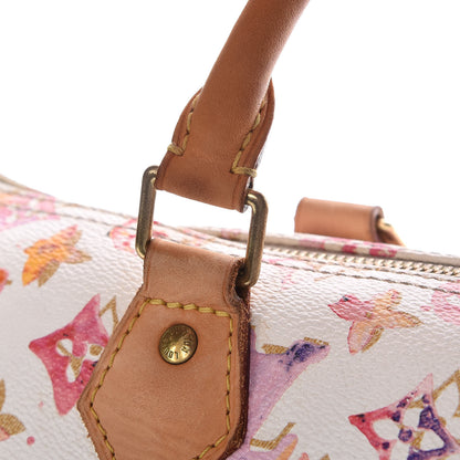 Louis Vuitton Watercolor Aquarelle Speedy 35 White 12 of 15