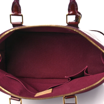 Louis Vuitton Vernis Alma PM Rouge Fauviste 4 of 7