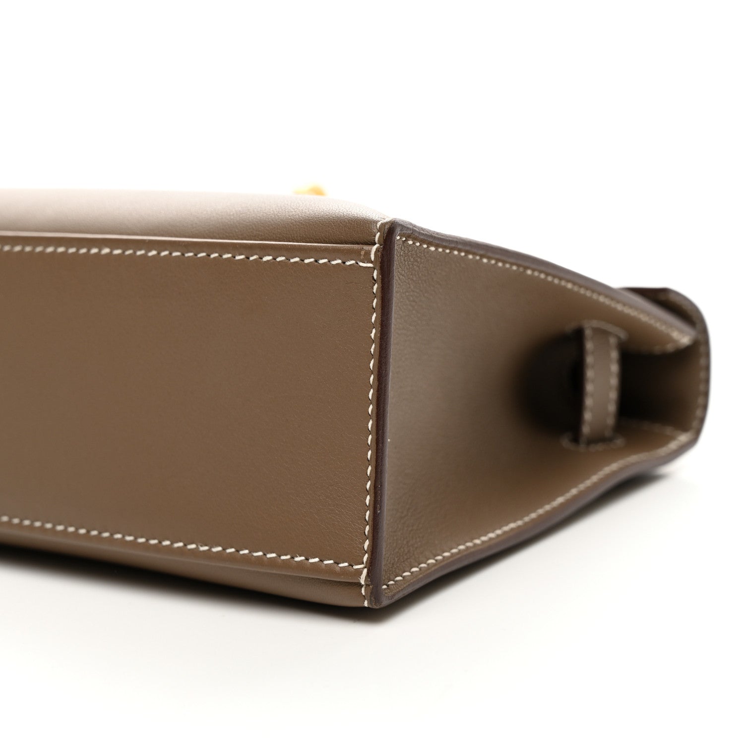 Hermes Swift Kelly Pochette Clutch Etoupe 10 of 10