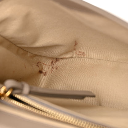 Chloe Shiny Calfskin Suede Small C Double Carry Bag Motty Grey 10 of 12