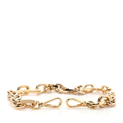 Fendi Metal Diamond Metallo Chain Strap Oro Soft 3 of 4