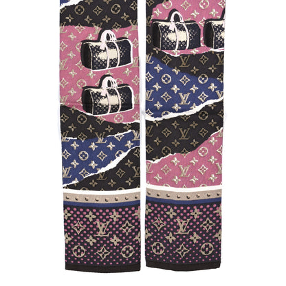 Louis Vuitton Silk Monogram Wallpaper Bandeau 2 of 3