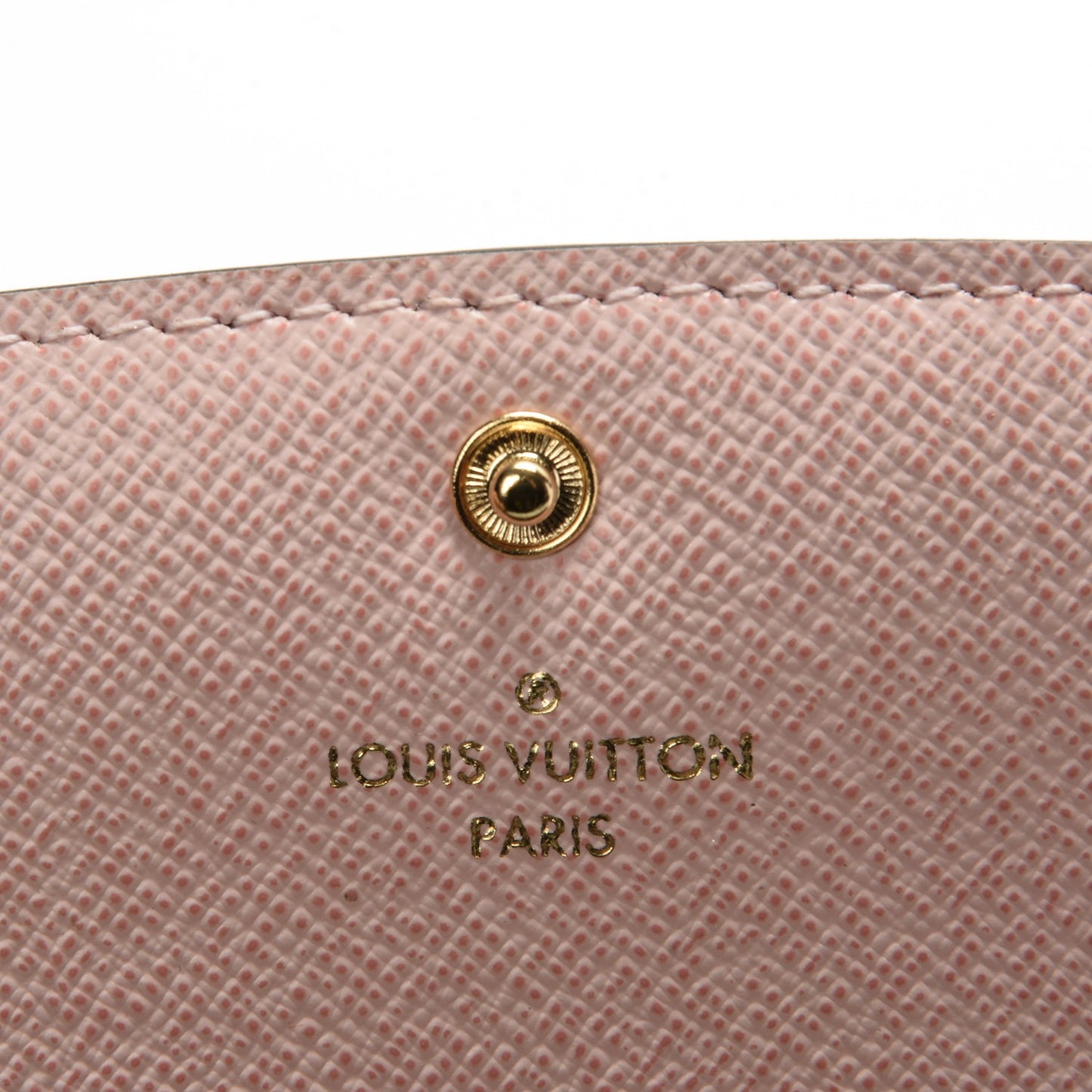Monogram Emilie Wallet Rose Ballerine