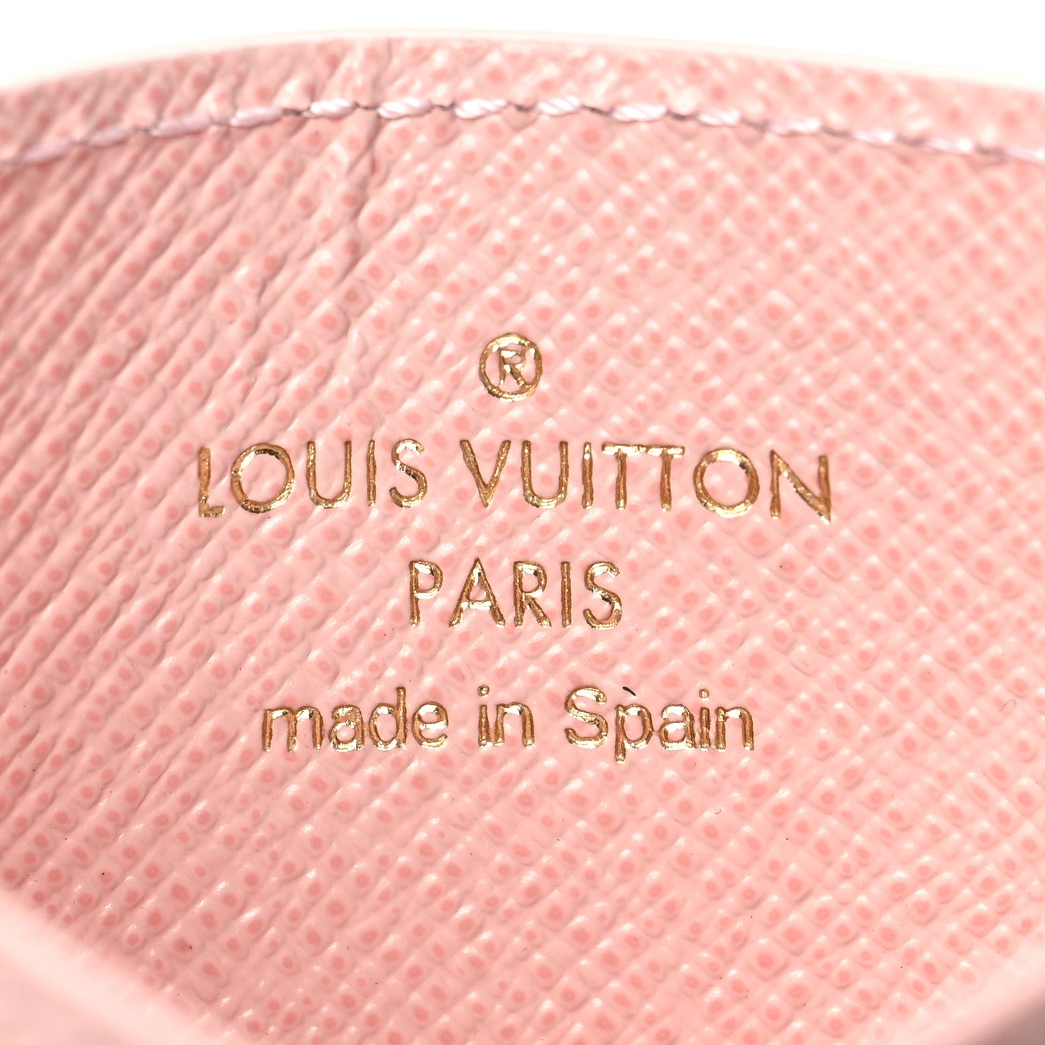 Louis Vuitton Damier Azur Daily Card Holder Rose Ballerine 6 of 7