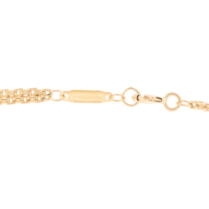 Tiffany 18K Yellow Gold HardWear Double Link Pendant Necklace 3 of 5