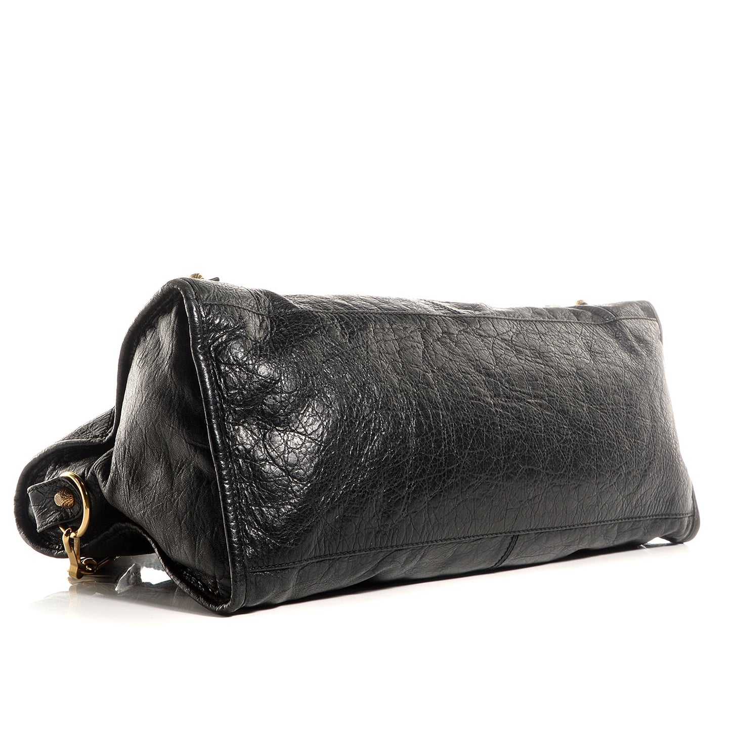 Agneau Giant 12 Gold Hardware Part Time Black