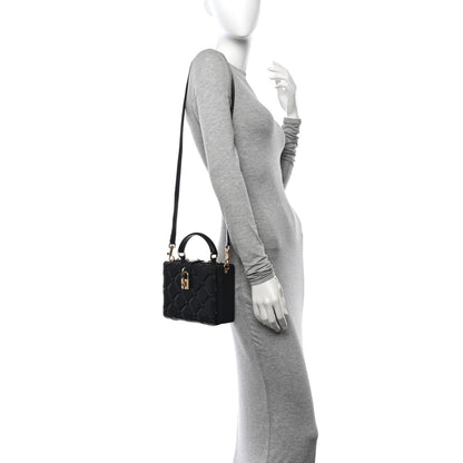 Dolce & Gabbana Lambskin Quilted Box Bag Black 2 of 10