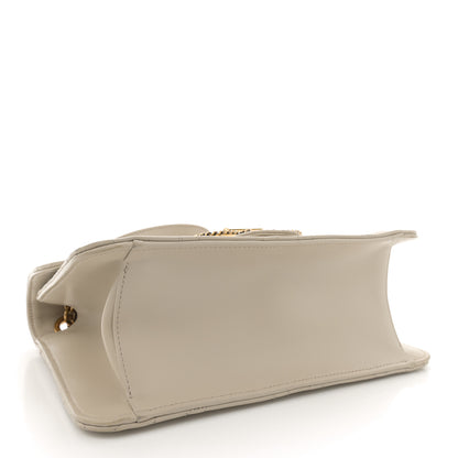 Salvatore Ferragamo Calfskin Quilted Gancini Flap Bag Peony 4 of 13