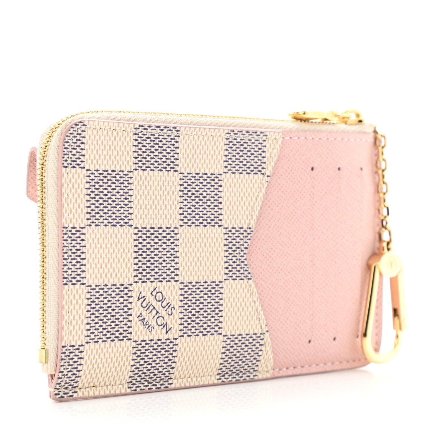 Louis Vuitton Damier Azur Recto Verso Card Holder Rose Ballerine 4 of 7