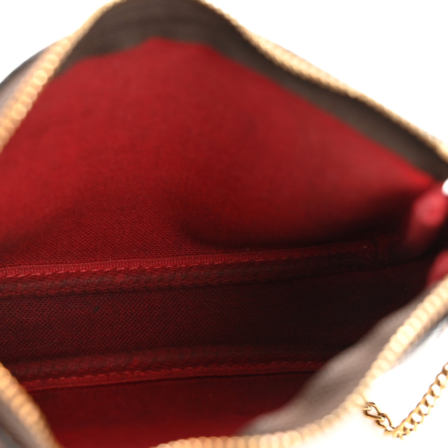 Louis Vuitton Damier Ebene Mini Pochette Accessories 5 of 10