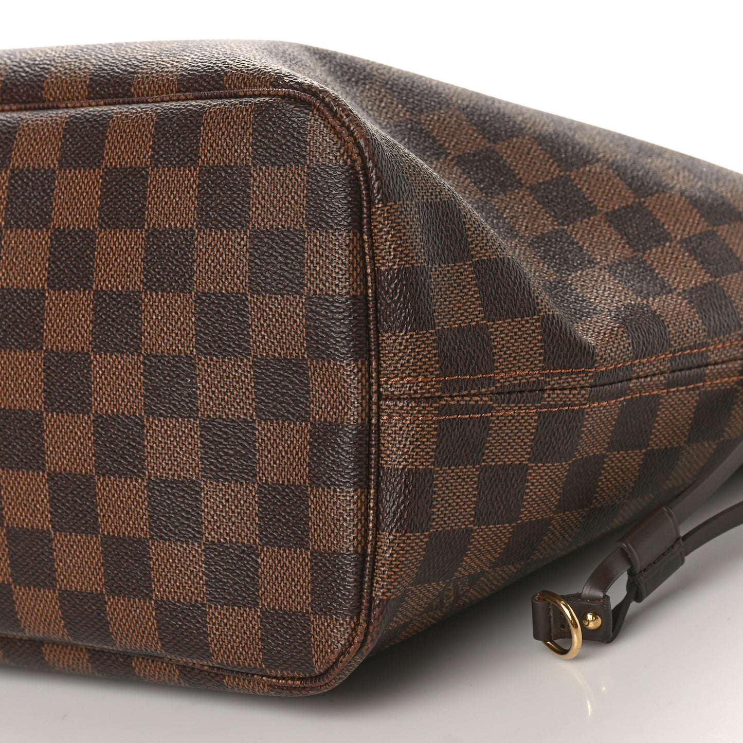 Damier Ebene Neo Neverfull MM Rose Ballerine
