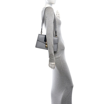 Gucci Calfskin Small Sylvie Shoulder Bag Deep Grey 2 of 10