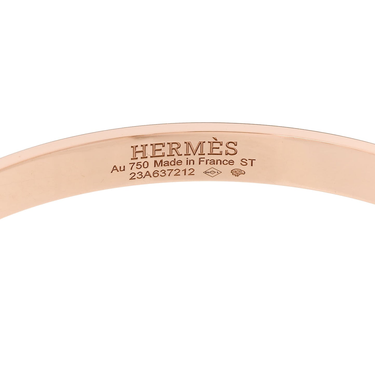 18K Rose Gold PM Collier De Chien Bracelet ST