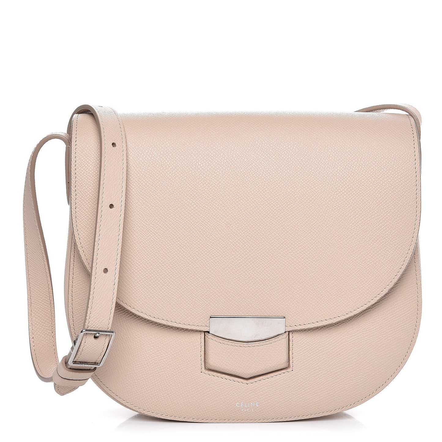 Grained Calfskin Compact Trotteur Ballerina