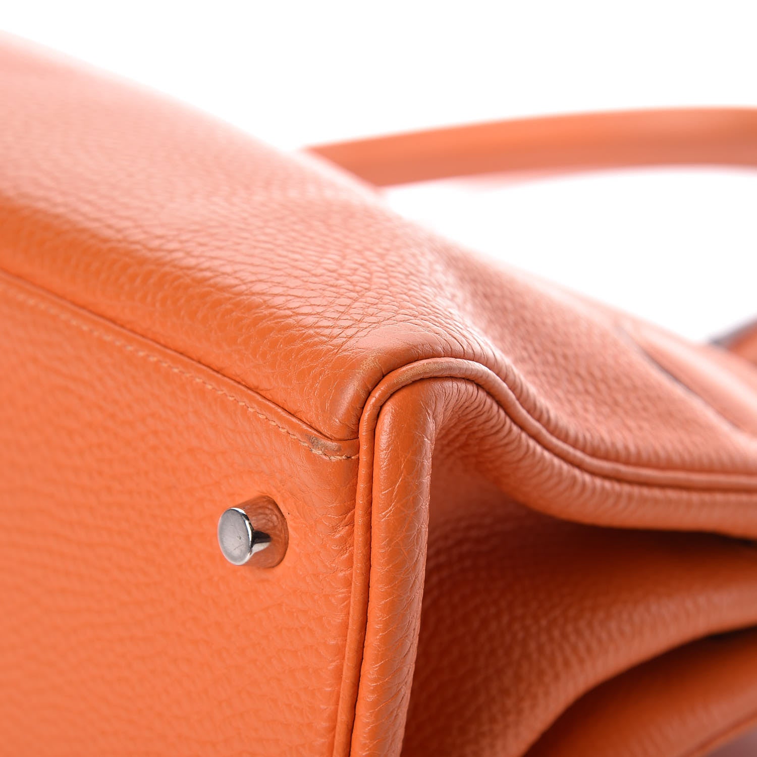 Hermes Togo Shoulder Kelly 40 Orange 21 of 24