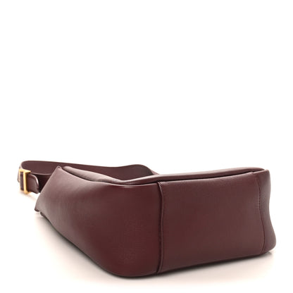 Saint Laurent Smooth Calfskin Small Le 5 A 7 Soft Hobo Rouge Legion 4 of 10