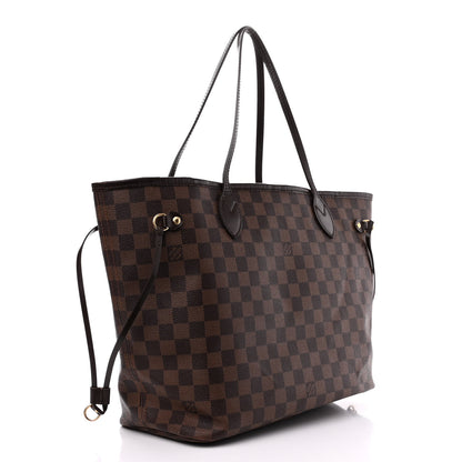 Louis Vuitton Damier Ebene Neverfull MM 2 of 19