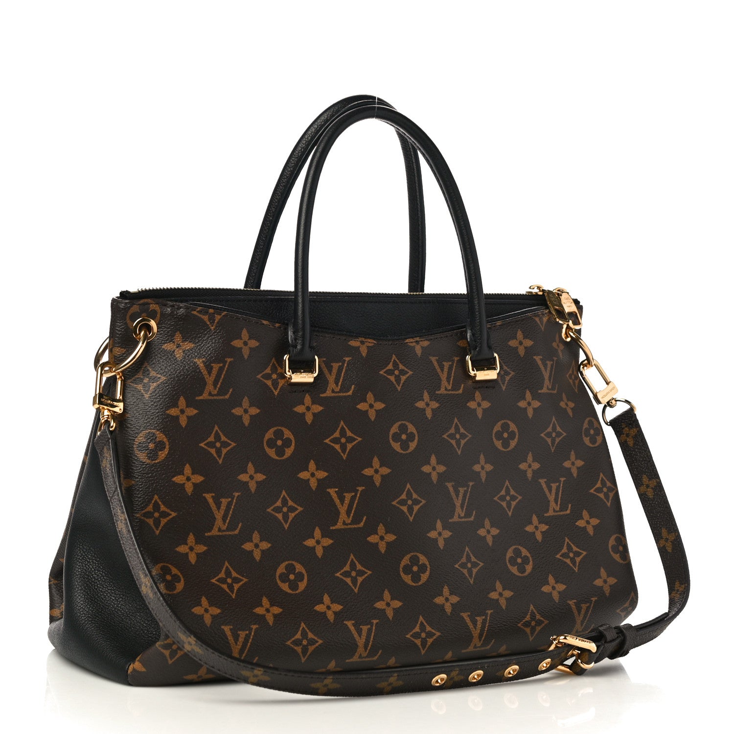 Louis Vuitton Monogram Pallas Full Black 3 of 9