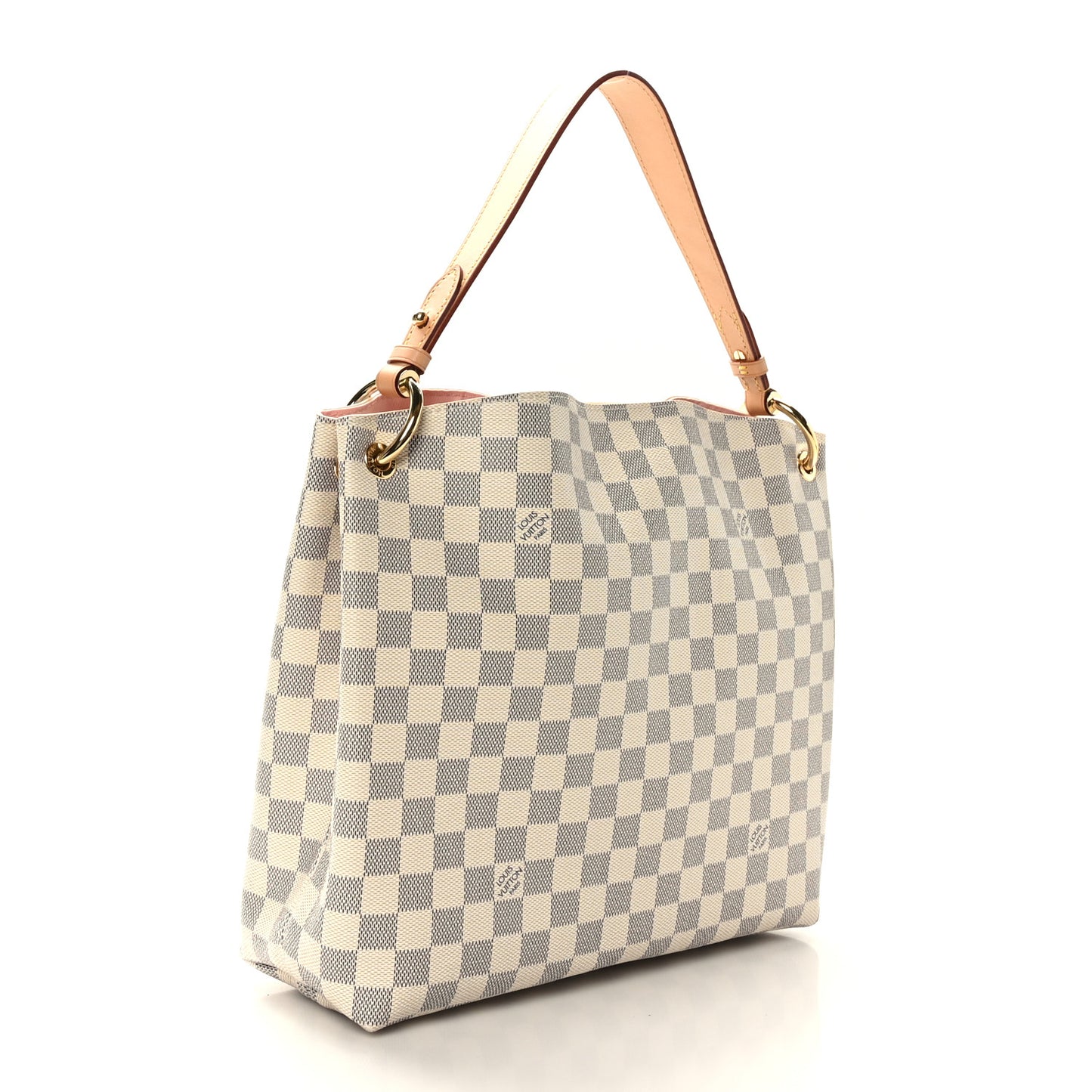 Damier Azur Graceful PM Rose Ballerine