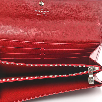 Louis Vuitton Epi Sarah Wallet Rubis 5 of 10