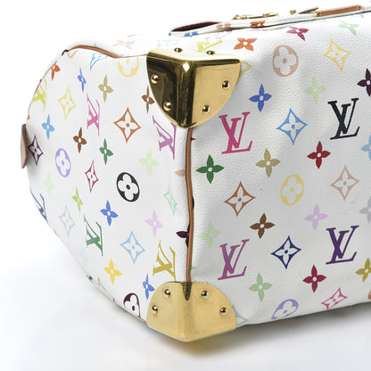 Louis Vuitton Monogram Multicolor Speedy 30 White 5 of 8