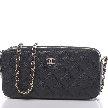 Chanel Caviar Quilted Small Clutch With Chain Black 13 of 14