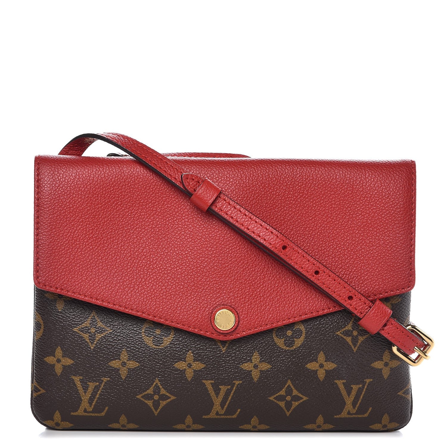 Louis Vuitton Monogram Twice Pochette Cherry 1 of 8