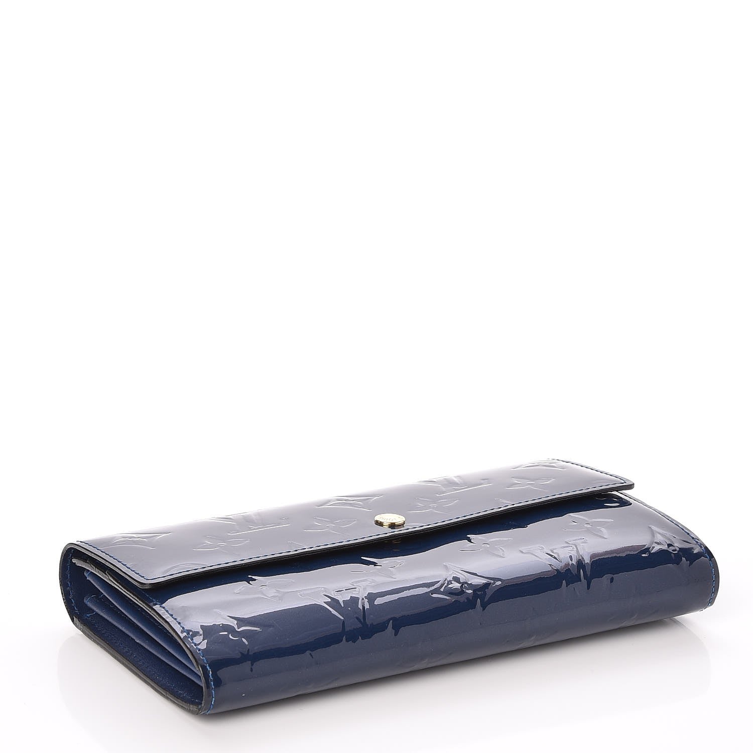 Louis Vuitton Vernis Sarah Wallet Grand Blue 4 of 7