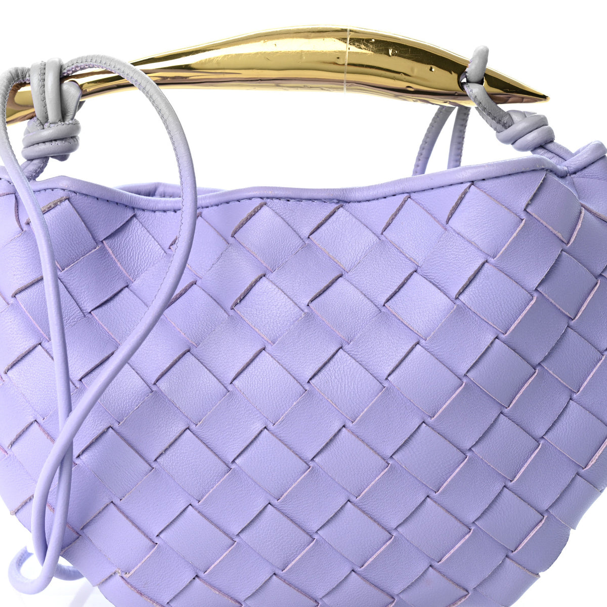 Bottega Veneta Nappa Intrecciato Mini Sardine Bag Amethyst 6 of 8
