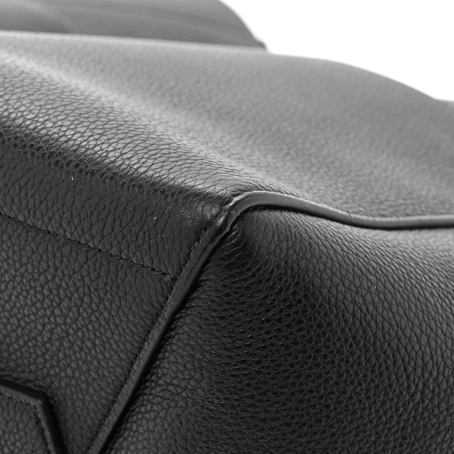 Celine Soft Grained Calfskin Sangle Bucket Bag Black 12 of 13