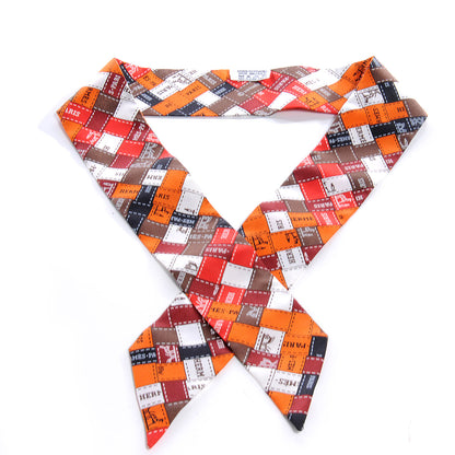Hermes Silk Bolduc Au Carre Twilly 1 of 4