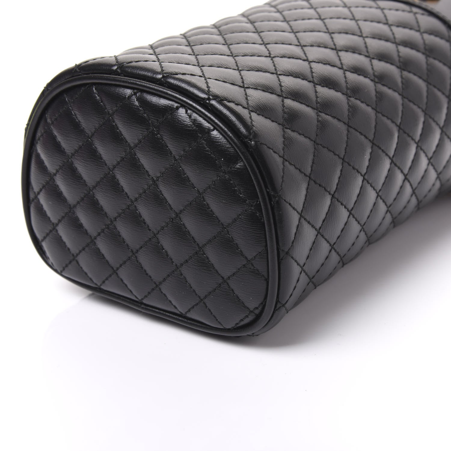 Gucci Calfskin Trapuntata Zumi Belt Bag Black 6 of 10