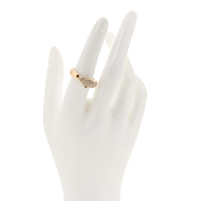 Cartier 18K Yellow Gold Diamond Emerald Onyx Panthere De Cartier Ring 54 6.75 2 of 6