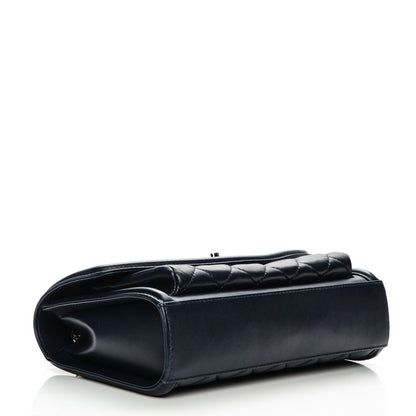 Chanel Lambskin Quilted Small Geometric Flap Navy 4 of 7