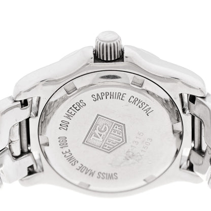 Tag Heuer Stainless Steel 30mm Link Quartz Watch Blue WT1315 4 of 4