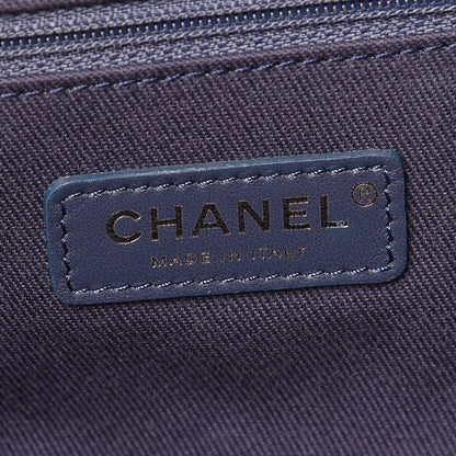 Chanel Canvas Large Deauville Tote Blue 12 of 13