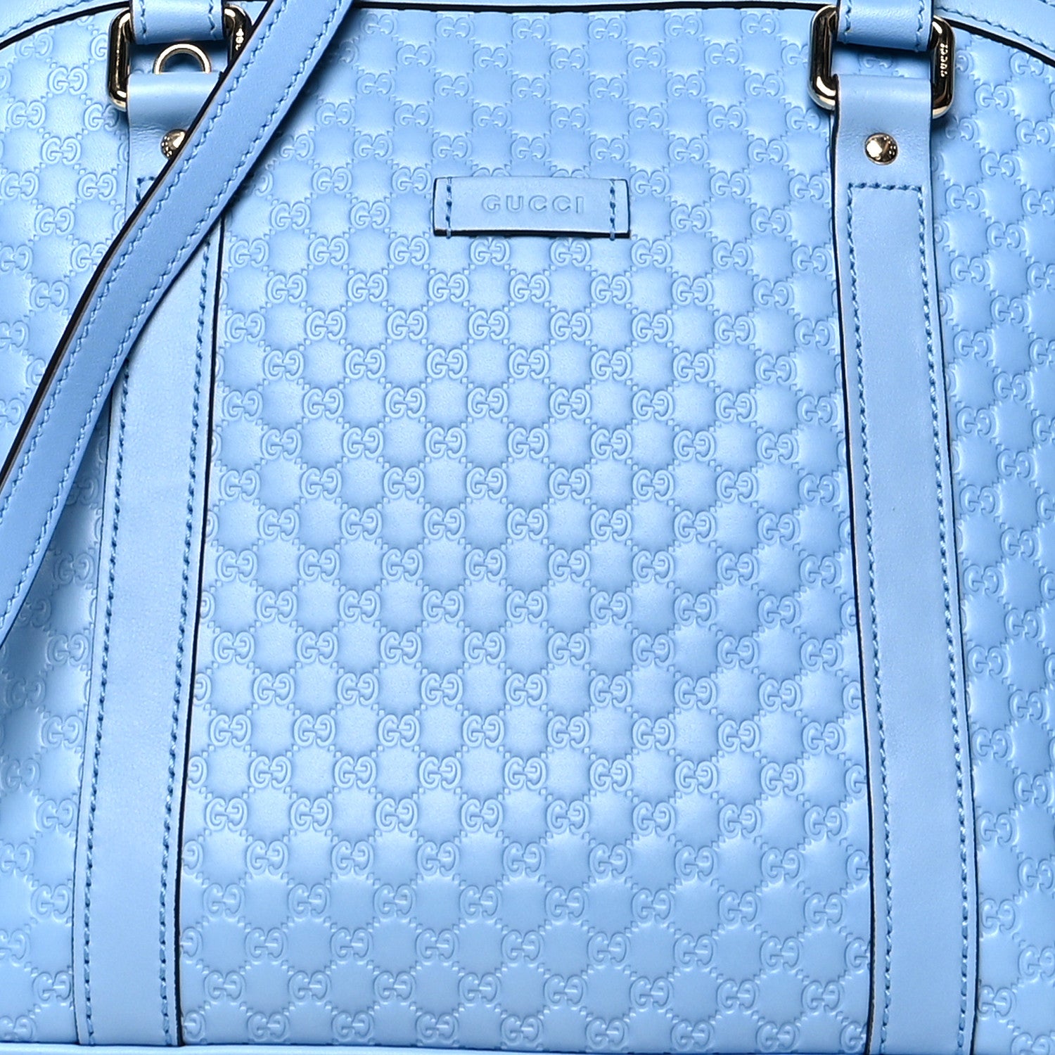 Gucci Microguccissima Medium Dome Bag Mineral Blue 8 of 10